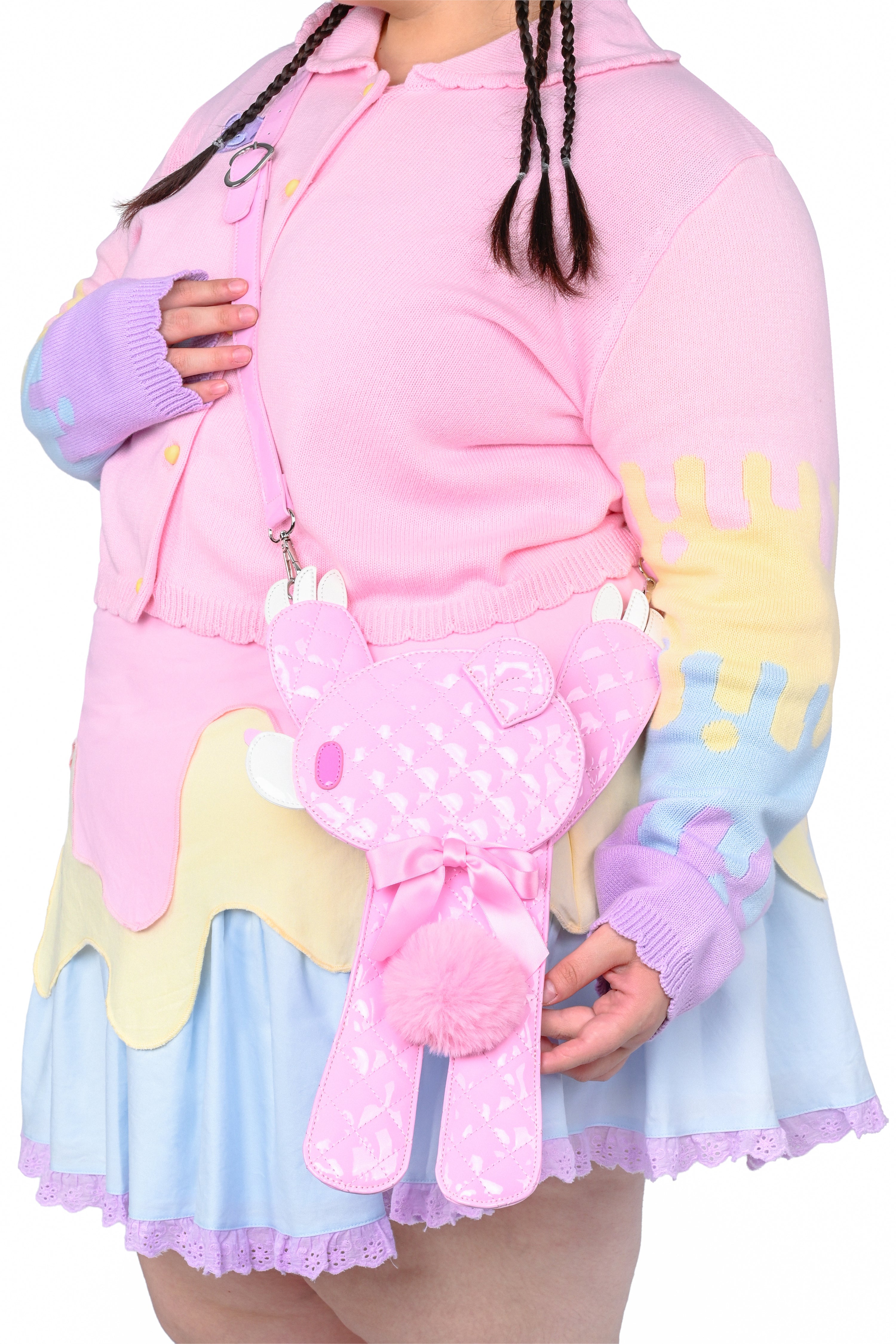 Gloomy Bear x My Violet  - Bear Hug Crossbody Phone Pouch